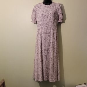 SHEIN Floral Midi Dress, Size Medium